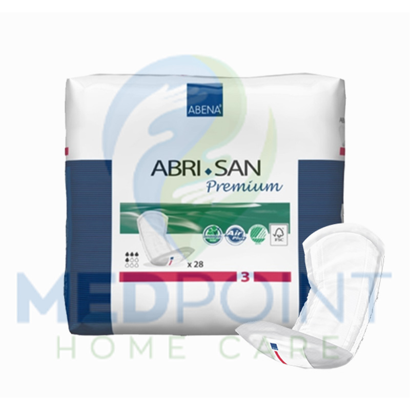 Σερβιέτα ABENA Abri-San No3 Midi 28τμχ. Σερβιέτα ABENA Abri-San No3 Midi 28τμχ.