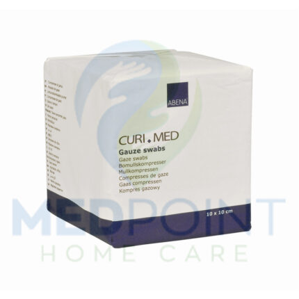 Επιθέματα από υφασμένο υλικό μη αποστειρωμένα ABENA Curi Med Gauze Swabs 17 κλωστών 8ply (10x10cm) 100τμχ.
