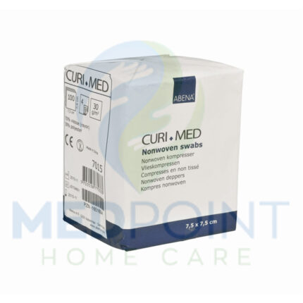 Curi Med Επιθέματα non woven μη αποστειρωμένα 4ply 7.5x7.5cm
