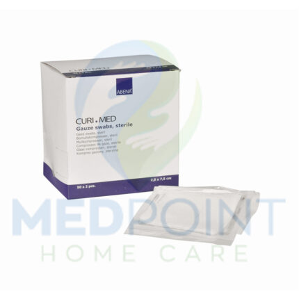 Curi Med Επιθέματα γάζας απλά μη αποστειρωμένα 8ply 7.5x7.5cm