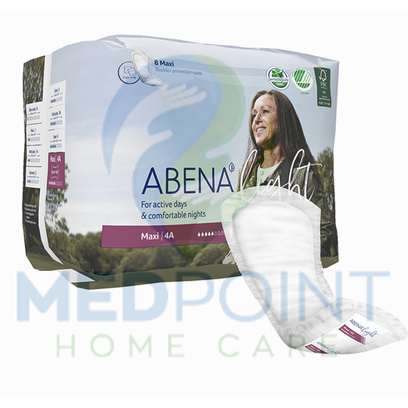 Σερβιέτα Abena Light, Maxi No 4Α, 8 τμχ Σερβιέτα Abena Light, Maxi No 4Α, 8 τμχ