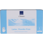 Γάντια Latex Classic, χωρίς πούδρα, Large 100 τμχ