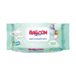Υγρά μωρομάντηλα Open Care Balloon 100τεμ. με καπάκι