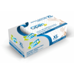 Γάντια Latex με πούδρα Open Care, XLarge 100 τμχ.