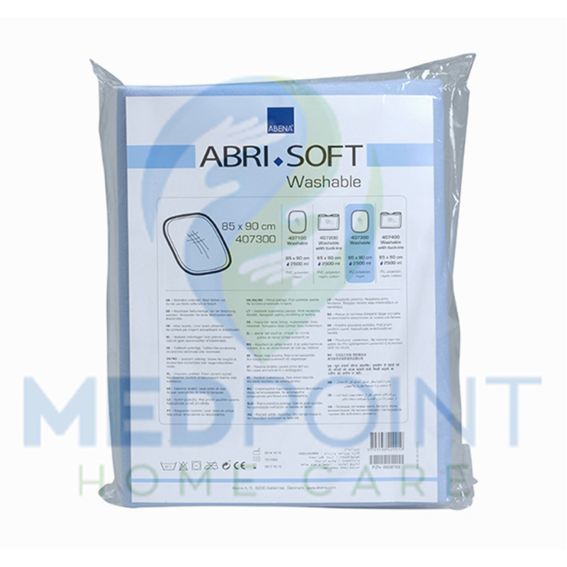 Υποσέντονο Πλενόμενο ABENA Abri Soft WASHABLE (85x90cm) 1 τμχ. Υποσέντονο Πλενόμενο ABENA Abri Soft WASHABLE (85x90cm) 1 τμχ.