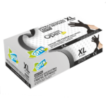 Γάντια Νιτριλίου Open Care Μαύρα, χωρίς πούδρα XLarge 100 τμχ.