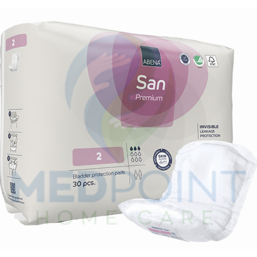 Σερβιέτες ABENA San No2 Premium 30τμχ. Σερβιέτες ABENA San No2 Premium 30τμχ.