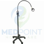 Εξεταστικός φωτισμός KS-Q6 τροχήλατος μαύρος με βάση ABS01