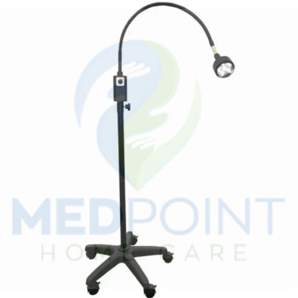 Εξεταστικός φωτισμός KS-Q6 τροχήλατος μαύρος με βάση ABS01